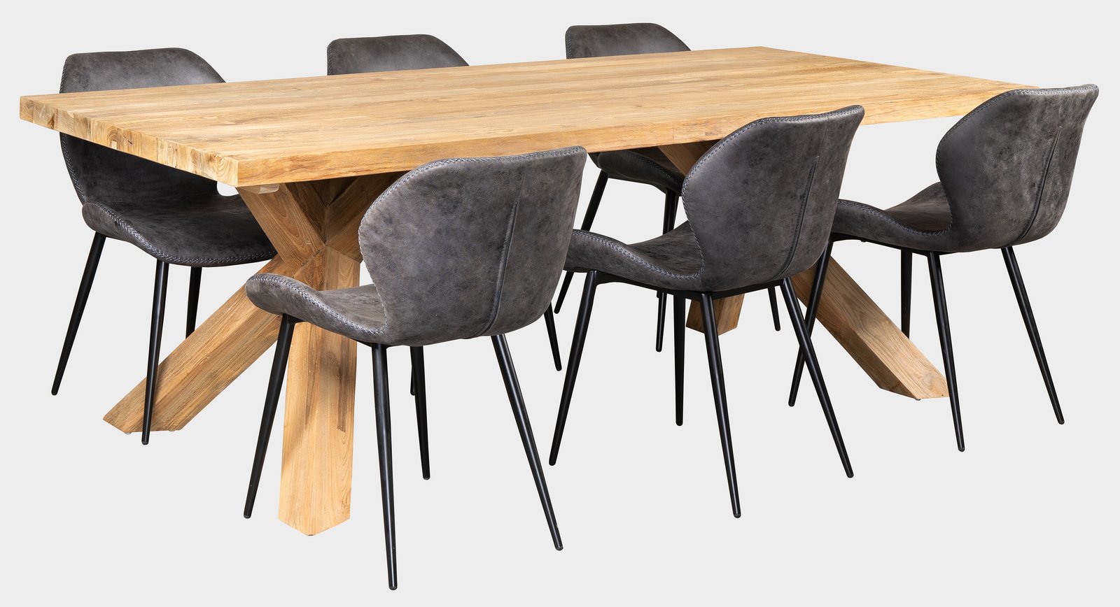 SPIDER RECYCLE - masivní stůl  - kvalitní ratanový, teakový nábytek od RATTAN STUDIO